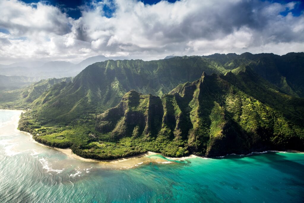 aerial photography hawaii